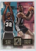 Sean Elliott, David Robinson