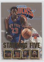 Patrick Ewing, Larry Johnson, John Starks, Charles Oakley, Allan Houston (New Y…