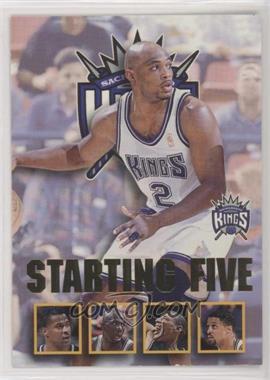 1996-97 NBA Hoops - Starting Five #23 - Mitch Richmond, Billy Owens, Olden Polynice, Brian Grant, Mahmoud Abdul-Rauf (Sacramento Kings)