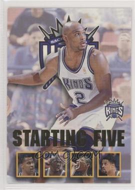 1996-97 NBA Hoops - Starting Five #23 - Mitch Richmond, Billy Owens, Olden Polynice, Brian Grant, Mahmoud Abdul-Rauf (Sacramento Kings)