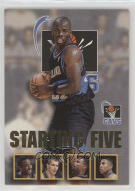 1996-97 NBA Hoops - Starting Five #5 - Tyrone Hill, Terrell Brandon, Vitaly Potapenko, Chris Mills, Bobby Phills (Cleveland Cavaliers)