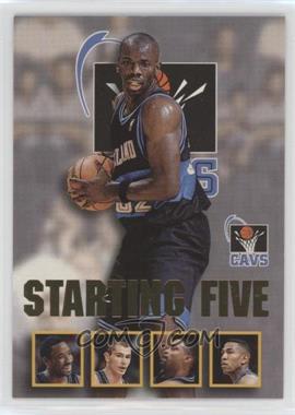 1996-97 NBA Hoops - Starting Five #5 - Tyrone Hill, Terrell Brandon, Vitaly Potapenko, Chris Mills, Bobby Phills (Cleveland Cavaliers)
