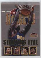 Antonio McDyess, Mark Jackson, Ervin Johnson, Bryant Stith, LaPhonso Ellis (Den…