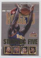 Antonio McDyess, Mark Jackson, Ervin Johnson, Bryant Stith, LaPhonso Ellis (Den…