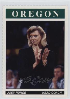 1996-97 Oregon Ducks Team Issue - [Base] #_JORU - Jody Runge [EX to NM]