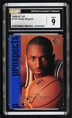 1996-97 SP - [Base] #134 - Kobe Bryant [CGC 9 Mint]