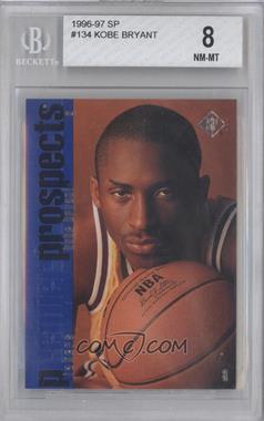 1996-97 SP - [Base] #134 - Kobe Bryant [BGS 8 NM‑MT]