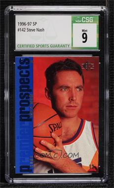 1996-97 SP - [Base] #142 - Steve Nash [CSG 9 Mint]