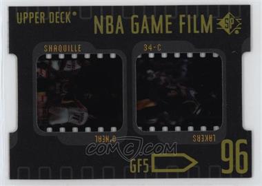 1996-97 SP - NBA Game Film #GF5 - Shaquille O'Neal [EX to NM]