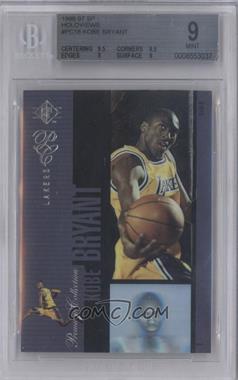 1996-97 SP - Premium Collection Holoviews #PC18 - Kobe Bryant [BGS 9 MINT]