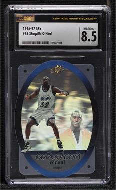 1996-97 SPx - [Base] #35 - Shaquille O'Neal [CSG 8.5 NM/Mint+]