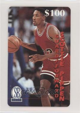 1996-97 Score Board - $100 Phone Cards #1 - Scottie Pippen /999