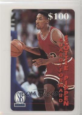 1996-97 Score Board - $100 Phone Cards #1 - Scottie Pippen /999
