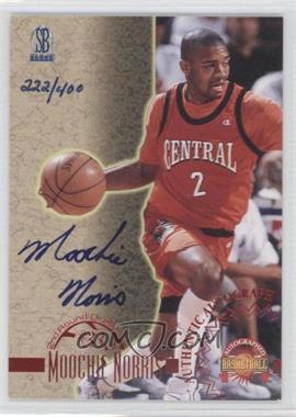 1996-97 Score Board Autographed Basketball - Autographs - Red #_MONO - Moochie Norris /400