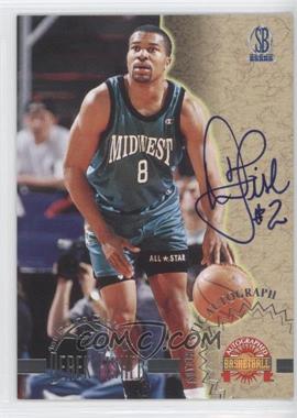 1996-97 Score Board Autographed Basketball - Autographs #_DEFI - Derek Fisher