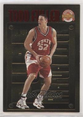 1996-97 Score Board Autographed Basketball - Pure Performance - Gold #PP12 - Todd Fuller [EX to NM]