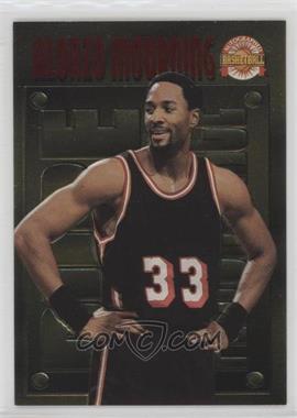 1996-97 Score Board Autographed Basketball - Pure Performance - Gold #PP26 - Alonzo Mourning