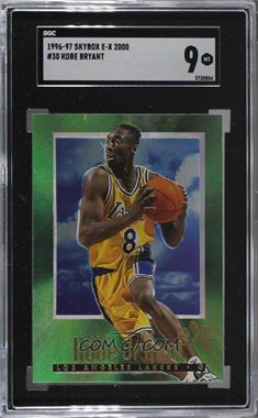 1996-97 Skybox E-X2000 - [Base] #30 - Kobe Bryant [SGC 9 MINT]