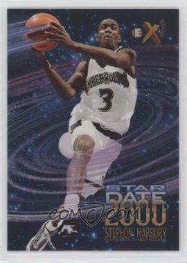 1996-97 Skybox E-X2000 - Star Date 2000 #10 - Stephon Marbury