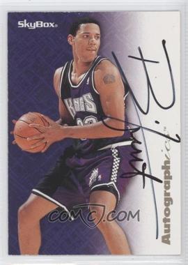 1996-97 Skybox Premium - Autographics - Black Ink #_BRGR - Brian Grant