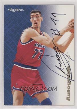 1996-97 Skybox Premium - Autographics - Black Ink #_GHMU - Gheorghe Muresan