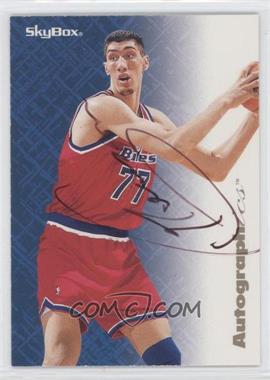 1996-97 Skybox Premium - Autographics - Black Ink #_GHMU - Gheorghe Muresan