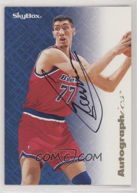 1996-97 Skybox Premium - Autographics - Black Ink #_GHMU - Gheorghe Muresan