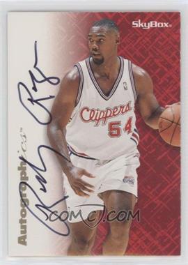 1996-97 Skybox Premium - Autographics - Black Ink #_RORO - Rodney Rogers [EX to NM]