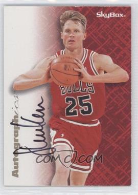 1996-97 Skybox Premium - Autographics - Black Ink #_STKE - Steve Kerr