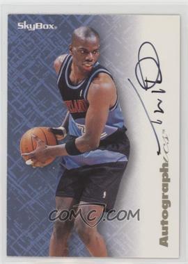 1996-97 Skybox Premium - Autographics - Black Ink #_TYHI - Tyrone Hill