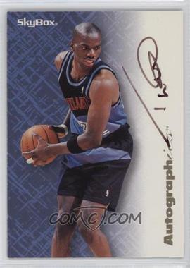 1996-97 Skybox Premium - Autographics - Black Ink #_TYHI - Tyrone Hill