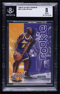 1996-97 Skybox Premium - [Base] #203 - Kobe Bryant [BGS 8 NM‑MT]
