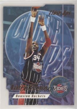 1996-97 Skybox Premium - Close Ups #CU 7 - Hakeem Olajuwon