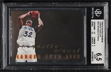 1996-97 Skybox Premium - Larger than Life #B15 - Shaquille O'Neal [BGS 6.5 EX‑MT+]