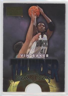 1996-97 Skybox Premium - Thunder and Lightning - Missing Lightning #6 - Vin Baker