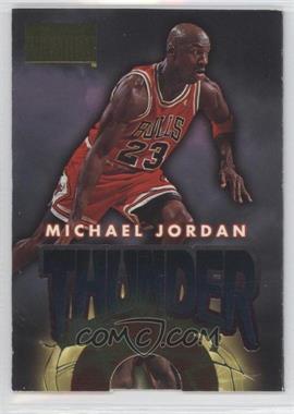 1996-97 Skybox Premium - Thunder and Lightning #1 - Michael Jordan (Scottie Pippen)