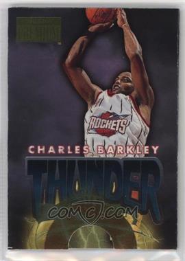 1996-97 Skybox Premium - Thunder and Lightning #5 - Charles Barkley (Hakeem Olajuwon) [EX to NM]
