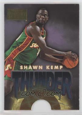 1996-97 Skybox Premium - Thunder and Lightning #8 - Shawn Kemp (Gary Payton)