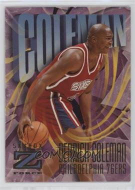 1996-97 Skybox Z Force - [Base] #124 - Derrick Coleman