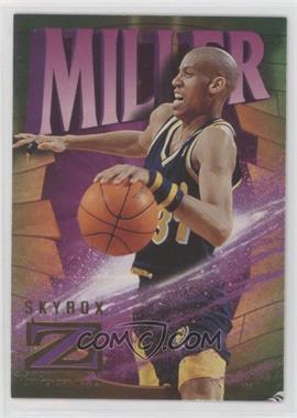 1996-97 Skybox Z Force - [Base] #38 - Reggie Miller [EX to NM]