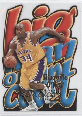 1996-97 Skybox Z Force - Big Men on Court #8 - Shaquille O'Neal