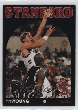 1996-97 Stanford Cardinal Team Issue - [Base] #55 - Tim Young [EX to NM]