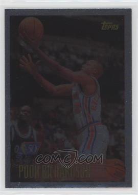 1996-97 Topps - [Base] - Foil NBA 50 #104 - Pooh Richardson