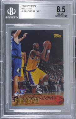 1996-97 Topps - [Base] - Foil NBA 50 #138 - Kobe Bryant [BGS 8.5 NM‑MT+]