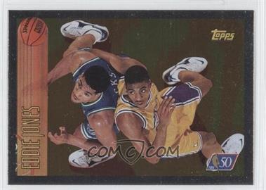 1996-97 Topps - [Base] - Foil NBA 50 #151 - Eddie Jones
