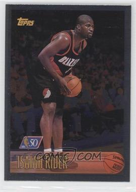 1996-97 Topps - [Base] - Foil NBA 50 #154 - Isaiah Rider