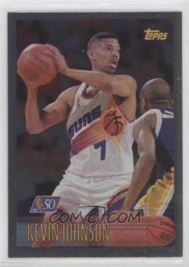 1996-97 Topps - [Base] - Foil NBA 50 #175 - Kevin Johnson