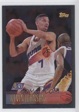 1996-97 Topps - [Base] - Foil NBA 50 #175 - Kevin Johnson