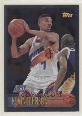 1996-97 Topps - [Base] - Foil NBA 50 #175 - Kevin Johnson