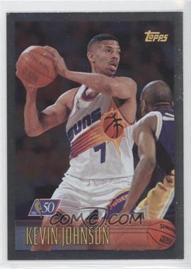 1996-97 Topps - [Base] - Foil NBA 50 #175 - Kevin Johnson